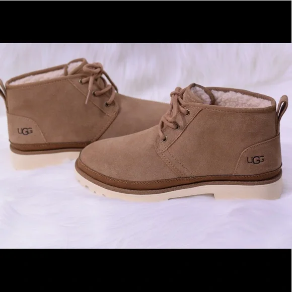 ?UGG Neuland Casual Chestnut Suede & Wool Boots UGG Neuland Chestnut Boots - Men main image 3